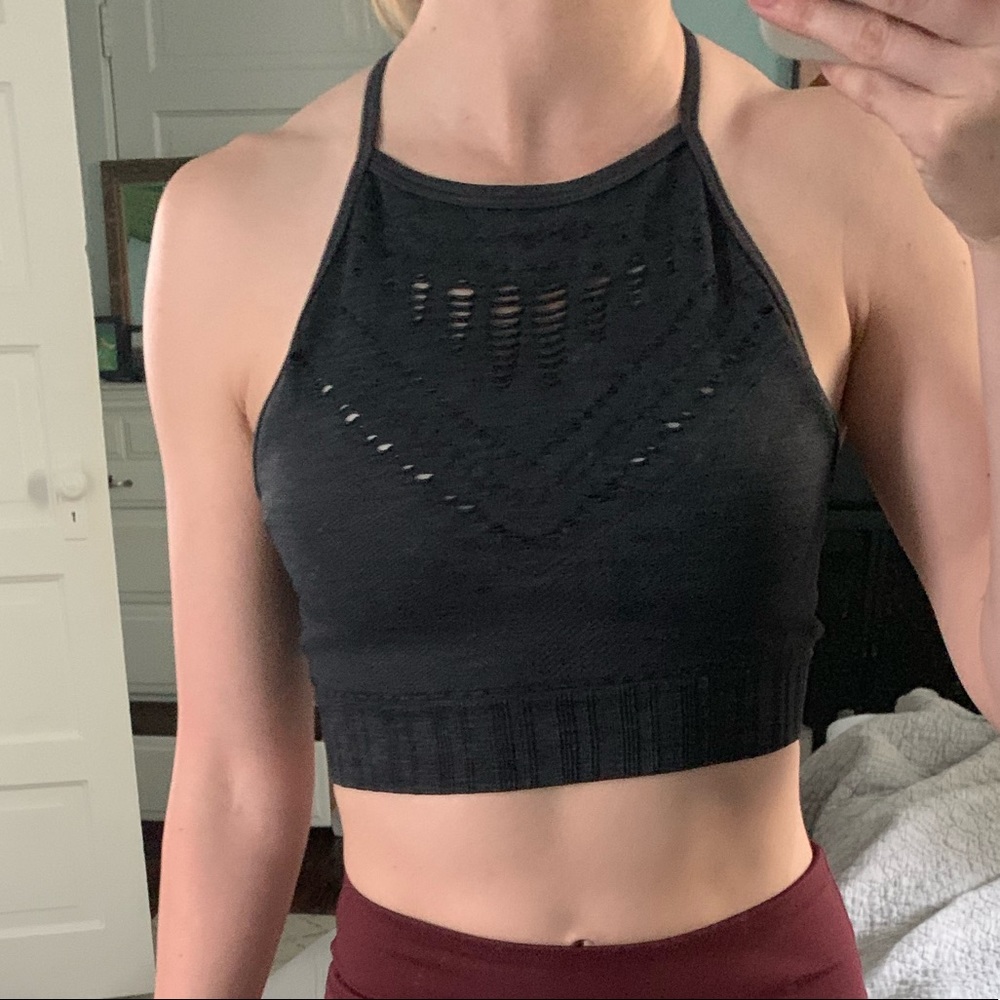 Athleta Macrame Sports Bra